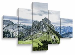 Obraz - Szczyty górskie (125x70 cm)