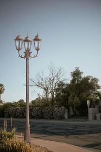 Lampa ogrodowa stojąca K-7006A2/3 CZARNY/ZŁOTY z serii LOZANA