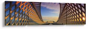 Obraz nowoczesnej architektury mostowej (170x50 cm)
