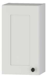 Komplet białych szafek łazienkowych - Misty 6S