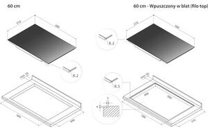 Płyta indukcyjna FALMEC P01F5851.00 ZZZN400F