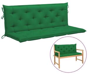 Poduszka na huśtawkę, zielona, 150 cm, tkanina