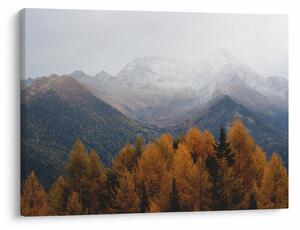 Obraz - Widok na grzbiety górskie (70x50 cm)