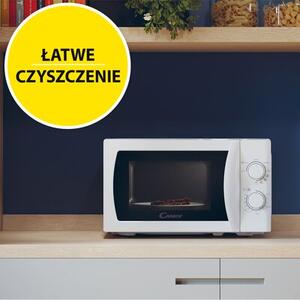 Kuchenka mikrofalowa CANDY CMG20SMW 700W średnica 25.5 cm pojemność 20L Weight Defrost Biały