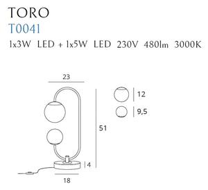 Lampa Stołowa Toro T0041 Maxlight