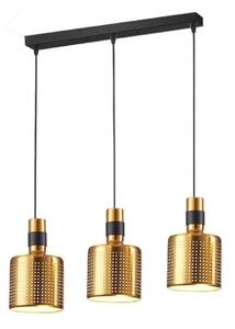 Lampa sufitowa loftowa metalowa wisząca AT37-3SZ-Gold