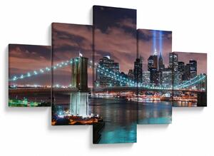 Obraz - Nowy Jork, Manhattan (125x70 cm)