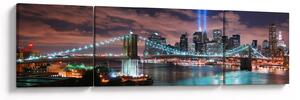 Obraz - Nowy Jork, Manhattan (170x50 cm)