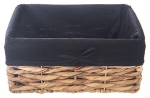 Koszyk do przechowywania naturalny 30x20x14 cm