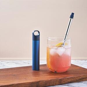 Słomka LEXON Nomaday UV Straw Ciemnoniebieski