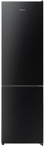 Lodówka HISENSE RB440N4GBD No Frost 200.4 cm Czarne szkło Licowane drzwi Szuflada z niższą temperaturą