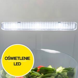 Lodówka HISENSE RB440N4GBD No Frost 200.4 cm Czarne szkło Licowane drzwi Szuflada z niższą temperaturą