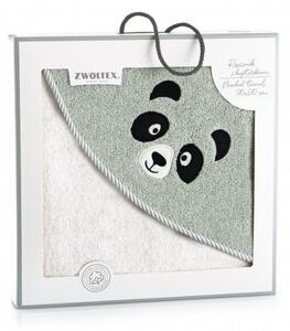Ręcznik z kapturkiem Panda, 90x90, Alabaster-5730