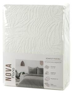 Komplet pościeli EUROFIRANY Flano 220 x 200 cm Kremowy