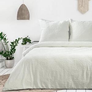 Komplet pościeli EUROFIRANY Flano 220 x 200 cm Kremowy