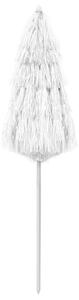 Parasol plażowy w hawajskim stylu, biały, 180 cm
