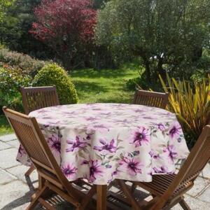 Obrus EUROFIRANY Garden 150 cm Kremowy