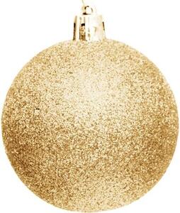 Bombka CHRISTMAS DECORATION 6 cm Złoty (35 sztuk)