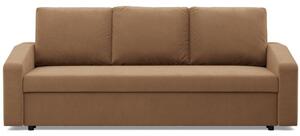 Kanapa rozkÅadana, BLOM, Mikrofaza, 220x92x85 cm, cappuccino | TYLETEGOTU