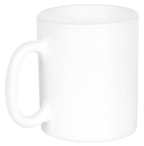 Kubki szklane białe 300 ml 6 szt