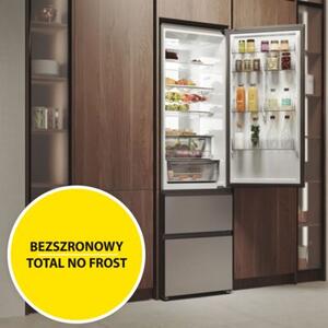 Lodówka HAIER HTW7620ANMG No Frost 205cm Inox