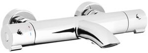 Bateria wannowa natynkowa KFA ARMATURA Moza 5734-010-00 Chrom