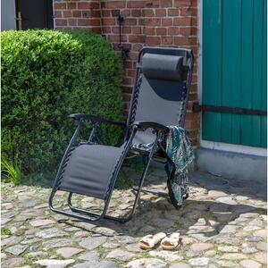Fotel ogrodowy PATIO Relax Czarny