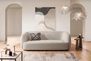 Sofa do salonu Dalin III - beżowa plecionka Ado 1601 Halva