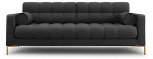 Ciemnoszara sofa 217 cm Bali – Cosmopolitan Design
