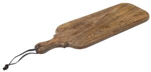 Drewniana deska do krojenia z rączką MANGO, 50,5 x 16 cm
