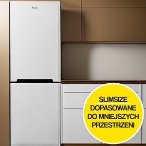 Lodówka AMICA FK2515.4UT(E) 170cm Biała