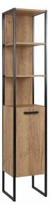 Szafka łazienkowa BROOKLIN 800 35 cm dąb craft złoty