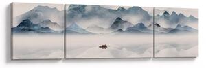 Obraz - Dolina Gór Błękitnych (170x50 cm)