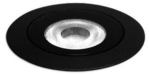 Wever & Ducré Lighting WEVER DUCRÉ oprawa wpuszczana podłogowa LED Blink 1.0 czarna, krawędź, czarny, aluminium