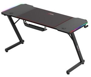 Biurko gamingowe HUZARO Hero 3.3 RGB Czarny