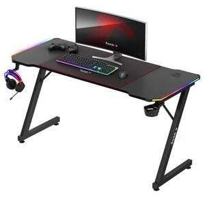 Biurko gamingowe HUZARO Hero 3.3 RGB Czarny