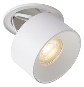 Nowoczesne oczko wpuszczane białe GU10 50mm - Echo