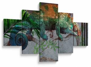 Obraz - Kameleon (125x70 cm)