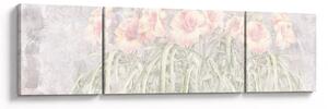 Obraz - Freska lilii (170x50 cm)