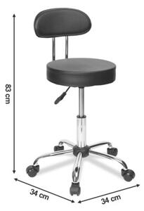 Taboret EHOKERY Gamma Czarny