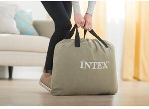 Dwuosobowy Materac Dmuchany 152x203x42 cm ÅÃ³Å¼ko pompka 220V INTEX 64124ND