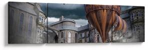 Obraz - Surrealistyczny krajobraz (170x50 cm)