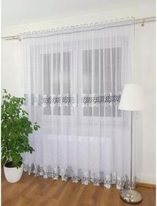 DÅuga firana z podwÃ³jnÄ gipiurÄ 400cm x 250cm