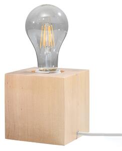 Lampa biurkowa ARIZ naturalne drewno Sollux Lighting