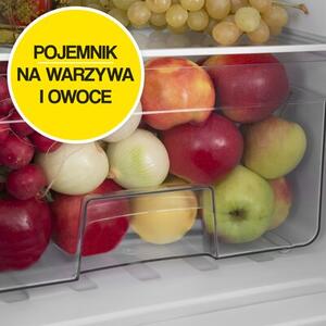 Lodówka AMICA FM107.4 84cm Biała