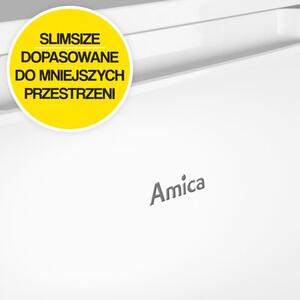 Lodówka AMICA FM107.4 84cm Biała