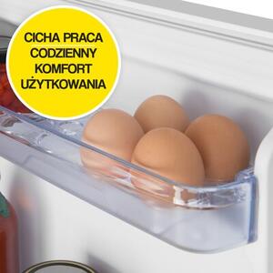 Lodówka AMICA FM107.4 84cm Biała