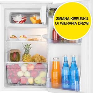 Lodówka AMICA FM107.4 84cm Biała