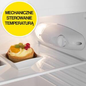Lodówka AMICA FM107.4 84cm Biała