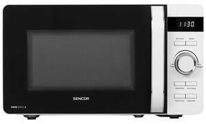 Kuchenka mikrofalowa SENCOR SMW 5017WH 800W średnica 27 cm pojemność 17L Biało-czarny